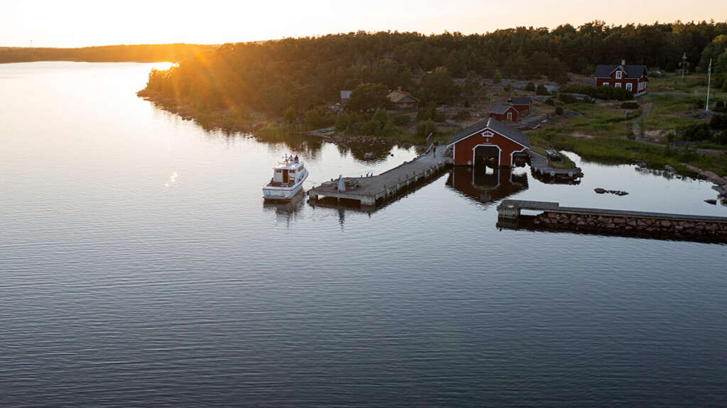 Silverskär brygga.